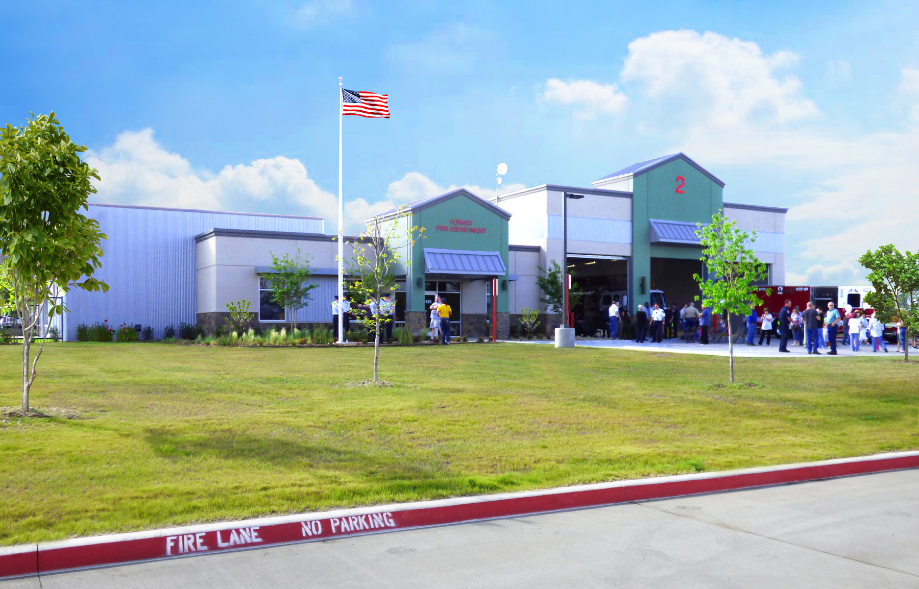 Forney Fire Station 2 Callahan and Freeman Architects